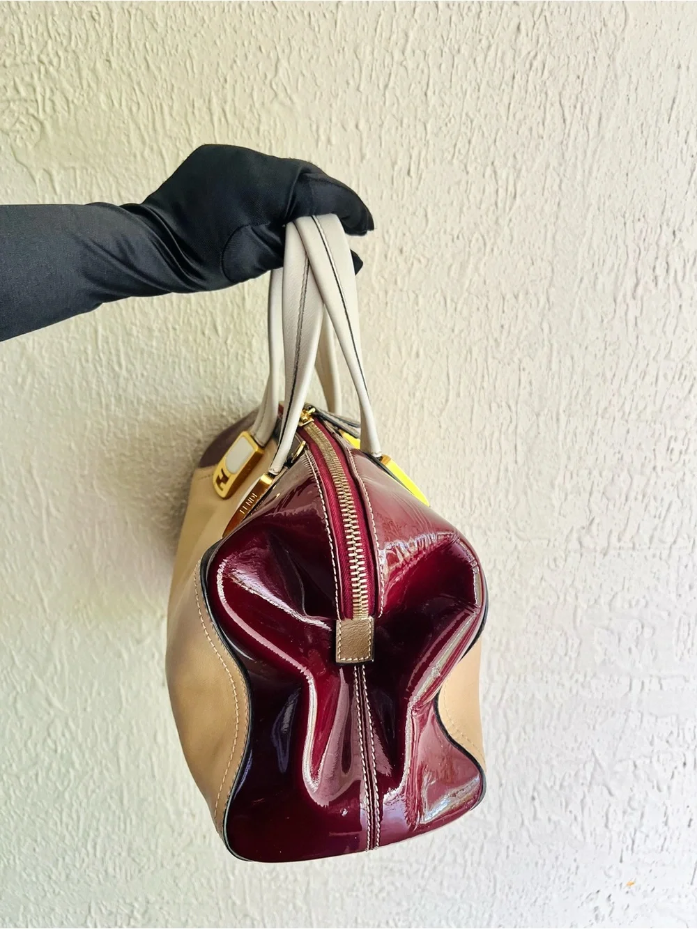 Fendi satchel visible